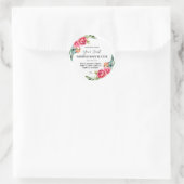 Heerlijk wit met roze roos body boter labels (Tas)