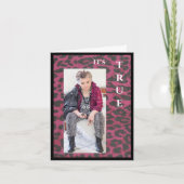 Heerlijk, ze heeft het gedaan kaart (Voorkant)