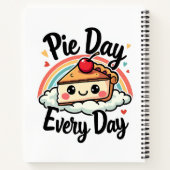 Heerlijk zoet en speels, elke dag taart notitieboek (Achterkant)