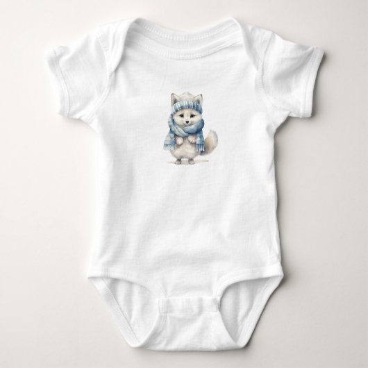 Heerlijke Arctic Fox Romper (Voorkant)