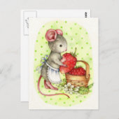 Heerlijke bes - het Leuke Briefkaart van de Kunst (Voorkant / Achterkant)