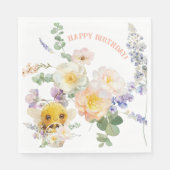 Heerlijke bijenlunch servetten (Voorkant)