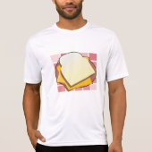Heerlijke Cheese Sandwich Fun Food T-shirt (Voorkant)