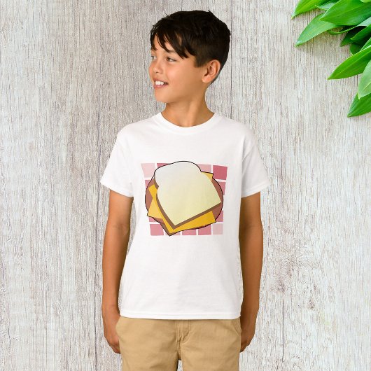Heerlijke Cheese Sandwich Fun Food T-shirt