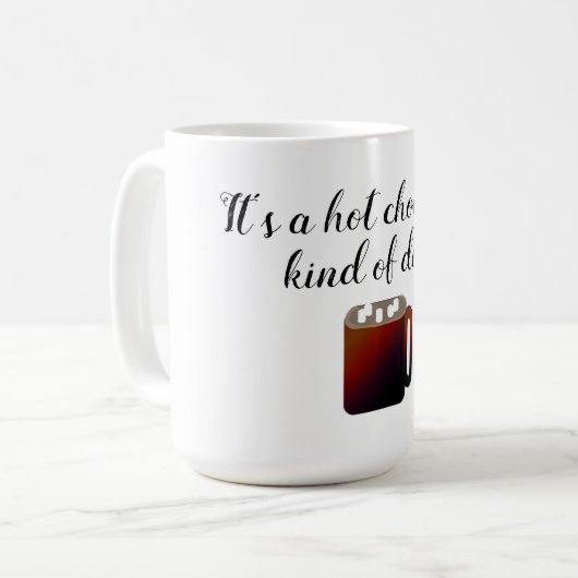 Heerlijke Chocolade Dag Koffiemok (Voorkant links)