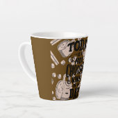 Heerlijke Chocolade Dag Latte Mok (Linkerhoek)
