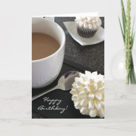 Heerlijke Cupcakes en Koffie Kaart