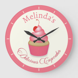 Heerlijke Cupcakes Wandklok