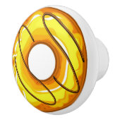 Heerlijke decadente donut / donut keramische knop (Rechts)