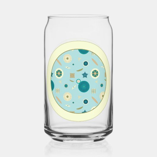 Heerlijke Diatomen Blikvorm Glas (Voorkant)