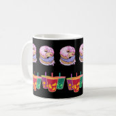 Heerlijke Donuts & Fruit Juice Delight Koffiemok (Voorkant links)