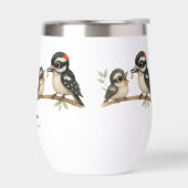 Heerlijke Downy Woodpecker (Links)