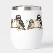 Heerlijke Downy Woodpecker (Achterkant)