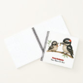 Heerlijke Downy Woodpecker Notitieboek (Binnen)