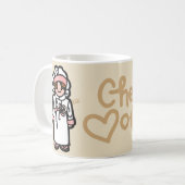 heerlijke drink. koffiemok (Voorkant links)