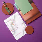 Heerlijke feestuitnodiging kaart