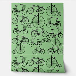 Heerlijke fiets-thema behang