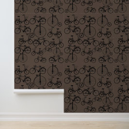 Heerlijke fiets-thema behang