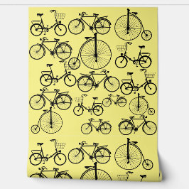 Heerlijke fiets-thema behang