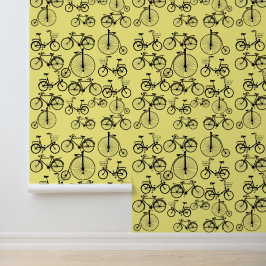 Heerlijke fiets-thema behang