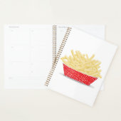 Heerlijke frietjes Retro Fast Food Planner (Display)