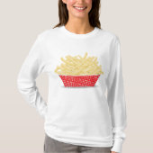 Heerlijke frietjes Retro Fast Food T-shirt (Voorkant)