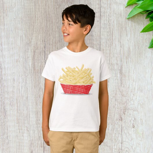 Heerlijke frietjes Retro Fast Food T-shirt