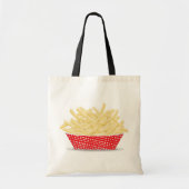 Heerlijke frietjes Retro Fast Food Tote Bag (Voorkant)