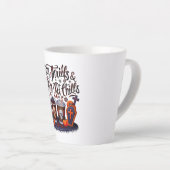 Heerlijke Halloween koffie voor Spooky Sips! Latte Mok (Rechterhoek)