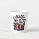 Heerlijke Halloween koffie voor Spooky Sips! Latte Mok (Voorkant)