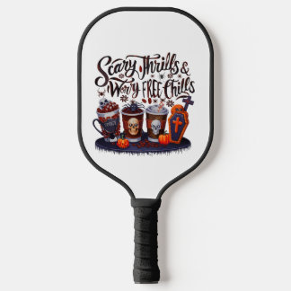Heerlijke Halloween koffie voor Spooky Sips! Pickleball Paddle