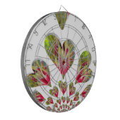 Heerlijke harten Humanitaire dag de wereld heeft l Dartbord (Voorkant Links)