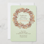 Heerlijke herfst uitnodiging (Voorkant)