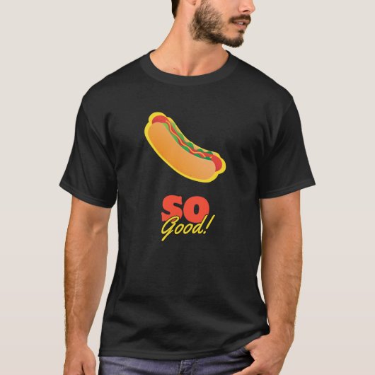 Heerlijke Hot Dog! T-shirt (Voorkant)