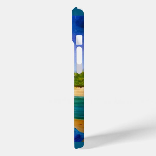 Heerlijke Hula op het strand Case-Mate iPhone Case (Achterkant / Links)