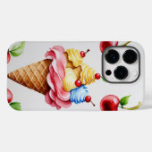 Heerlijke Ice Cream Cone Case-Mate iPhone Case (Achterkant (horizontaal))