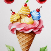 Heerlijke Ice Cream Cone Case-Mate iPhone Case