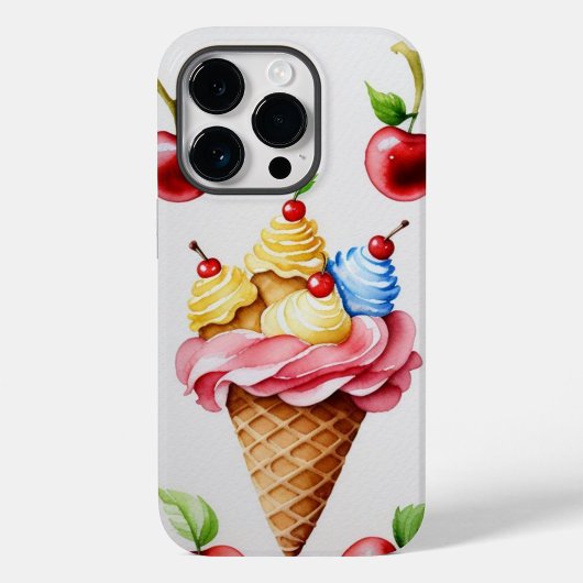 Heerlijke Ice Cream Cone Case-Mate iPhone Case