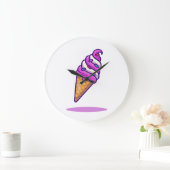 Heerlijke Ice Cream Cone Treat Grote Klok (Huis)