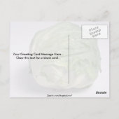 Heerlijke ijsbergsla briefkaart (Achterkant)