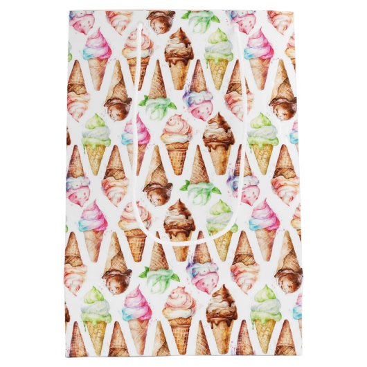 Heerlijke ijskegels medium cadeauzakje (Achterkant)