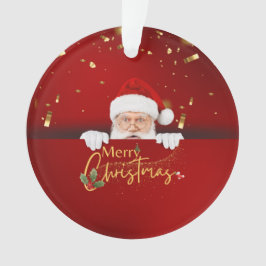 Heerlijke Kerstman Vrolijk Kerstfeest Ornament