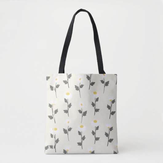 Heerlijke kleine madeliefjes wilde bloemen tote bag (Voorkant)