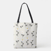 Heerlijke kleine madeliefjes wilde bloemen tote bag (Achterkant)