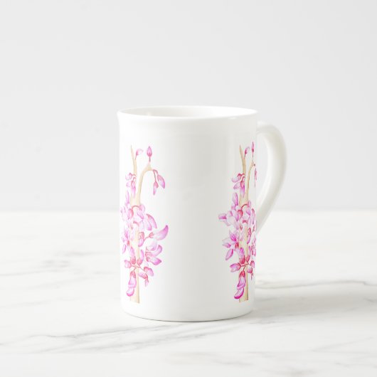 Heerlijke lente op een Bone China Mok (R) (Voorkant rechts)