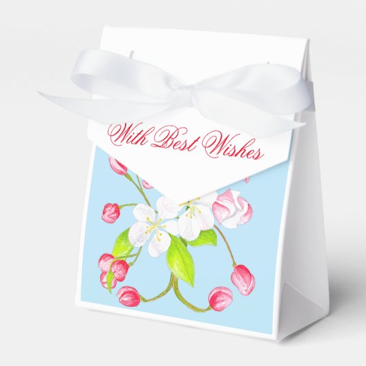 Heerlijke lente op een Favor Box (C) Bedankdoosjes (Voorkant Zijde)