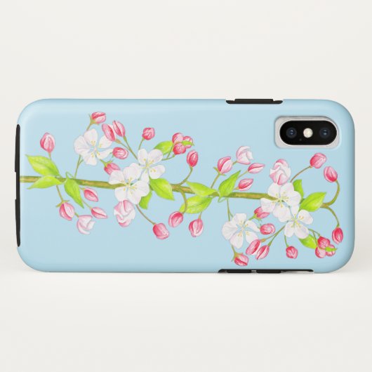 Heerlijke lente op een iPhone Case (C) (Achterkant (horizontaal))
