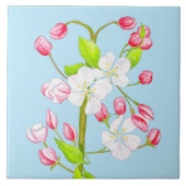 Heerlijke lente op een keramische Tegel (C) Tegeltje (Voorkant)