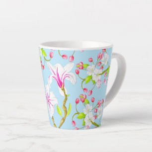 Heerlijke lente op een kleine latte Mok (M, C)