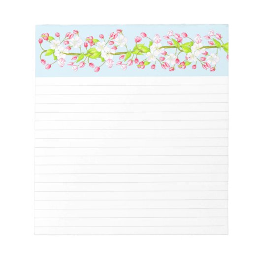 Heerlijke lente op een middelgroot Notitieblok (Voorkant)